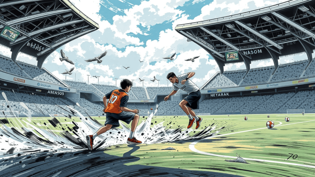 Les 5 meilleurs mangas de sport